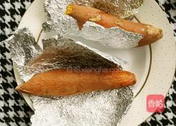 锡纸烤地瓜的做法图解5