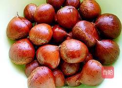 煮板栗的做法图解1