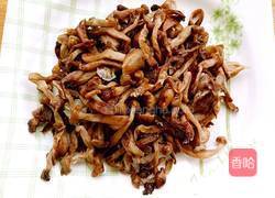 榛蘑肉丝的做法图解2