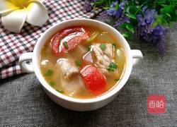 蔬菜肉片汤的做法图解8