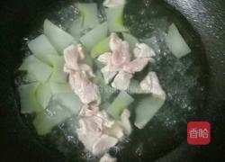 蔬菜肉片汤的做法图解5