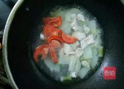 蔬菜肉片汤的做法图解6