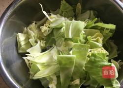 洋白菜炒西红柿的做法图解1