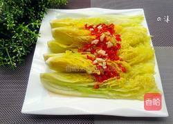 油淋娃娃菜的做法图解7