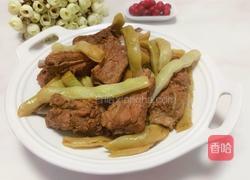 排骨炖豆角的做法图解7