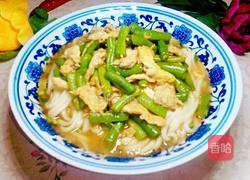 豆角鸡蛋打卤面的做法图解17