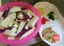 茄子刀鱼的做法图解4