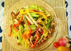 西芹香干炒笋丝的做法图解8