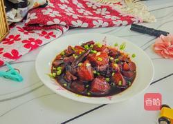 红烧肉炖蘑菇的做法图解16
