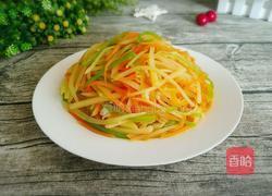 胡萝卜炒土豆的做法图解9