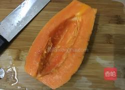 木瓜牛奶炖银耳的做法图解5