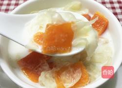 木瓜牛奶炖银耳的做法图解14