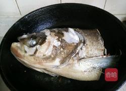 红烧鲢鱼头的做法图解4