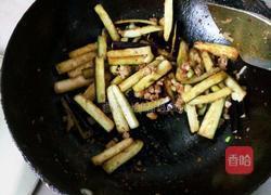 香辣肉末茄子的做法图解6