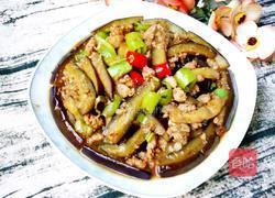 香辣肉末茄子的做法图解9