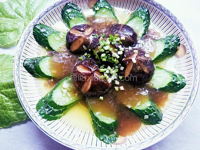香菇炒黄瓜片