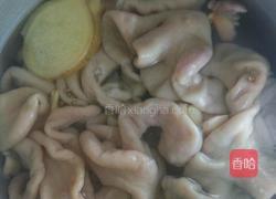 爆炒肥肠的做法图解4