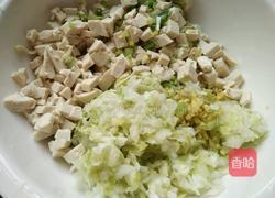 豆腐白菜水饺的做法图解4