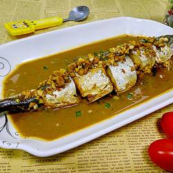 蒜香马鲛鱼的做法[图]