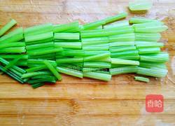 炝芹菜的做法图解4