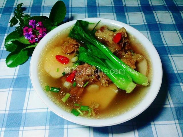 牛肉炖芋头
