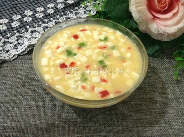 蛋黄豆腐羹