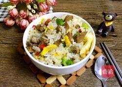 鹅肝炒饭的做法图解8