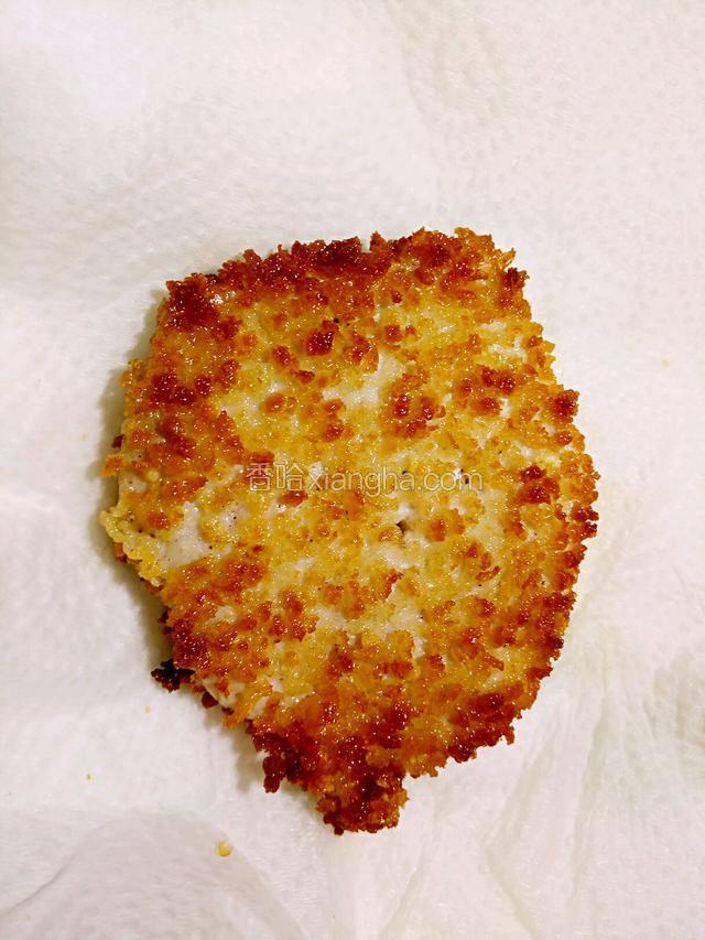 煎熟的大排