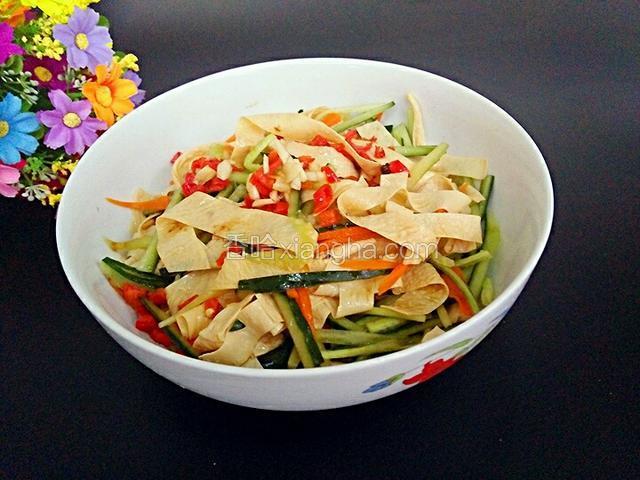 凉拌油皮