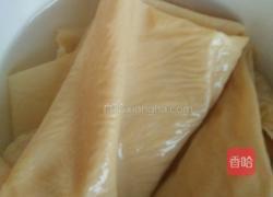 凉拌油皮的做法图解1