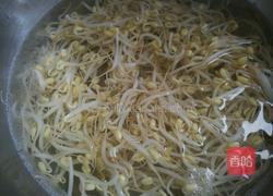 绿豆芽拌干豆腐的做法图解2