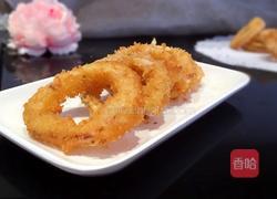 香酥鱿鱼圈的做法图解7