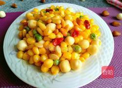 莲子松仁玉米的做法图解9