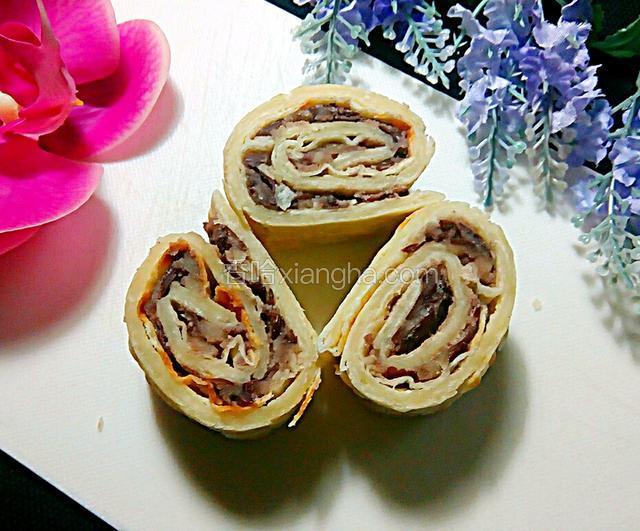 红豆卷饼
