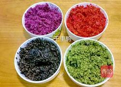 彩色饭团的做法图解3