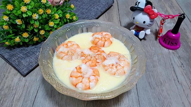 虾仁炖蛋