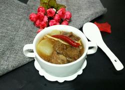 清炖白萝卜牛腩汤