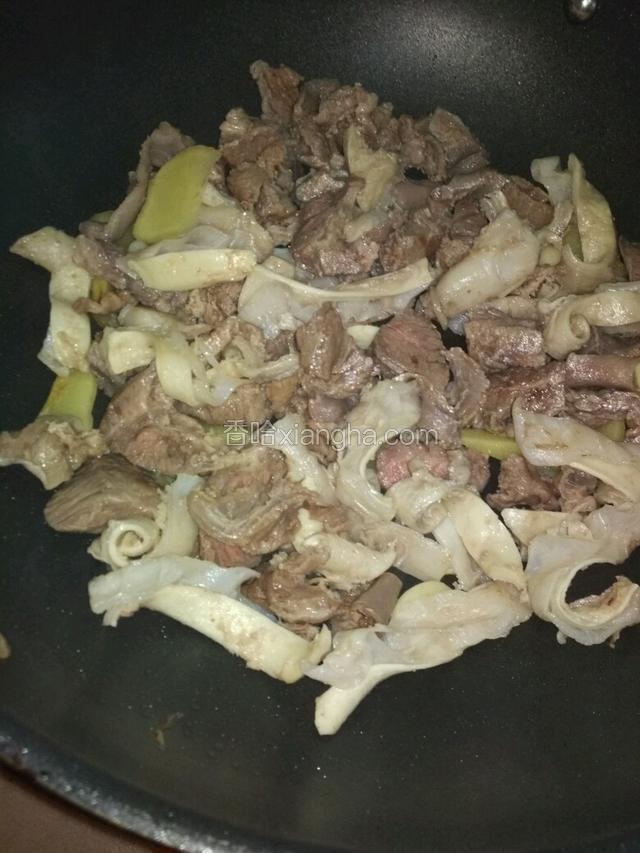 再下牛腩