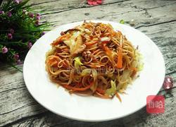 家常炒挂面的做法图解12