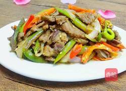 家常牛肉小炒的做法图解9