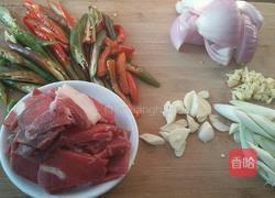 家常牛肉小炒的做法图解2