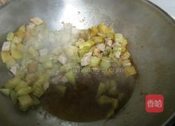茄子肉丁打卤面的做法图解7