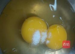 火腿蒸蛋的做法图解3