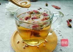 蜂蜜玫瑰花茶的做法图解4