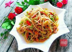 猪肉炒豆芽的做法图解12