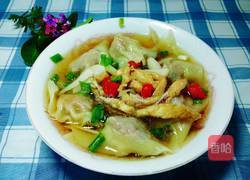 鸡丝馄饨的做法图解12