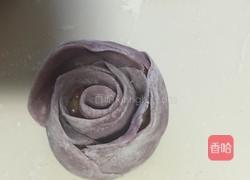 紫薯玫瑰花抱蛋煎饺的做法图解7