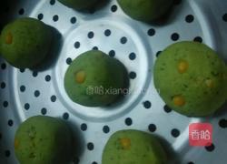 玉米菜团子的做法图解9