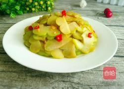 酸辣佛手瓜的做法图解7