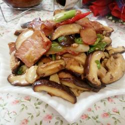 香菇炒腊肉的做法[图]